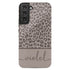 Boho Leopard Custom Name Galaxy Case
