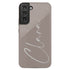 Custom Signature Name Earth Tones Galaxy Case - Light