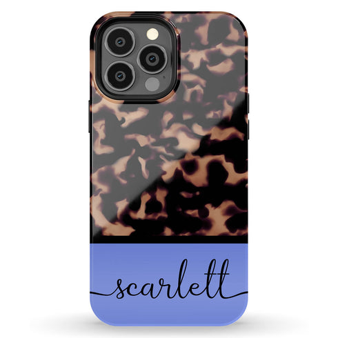 Gradient Color Custom Tortoiseshell iPhone Case