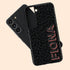 3D Custom Name Dark Leopard Galaxy Case