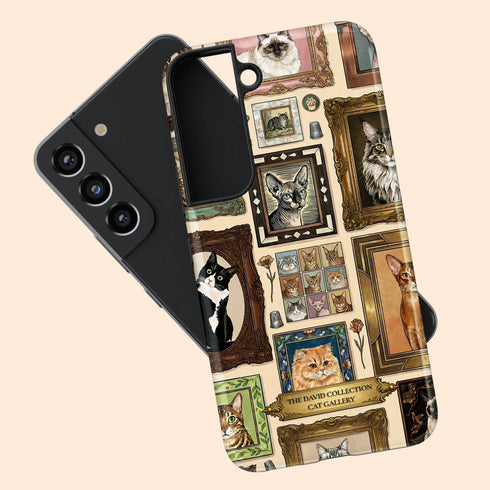 Personalized Cat Gallery Galaxy Case