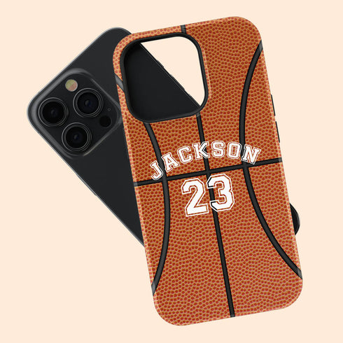 Sports Basketball Player & Number iPhone Case
