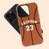 Sports Basketball Player & Number iPhone Case