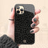 Custom QR Code Dark Leopard iPhone Case