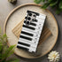 Personalized Music Lover Piano Keys Galaxy Case