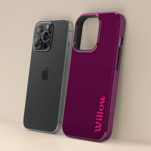 Personalized Pop Colors iPhone Case