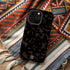 Custom QR Dark Tortoiseshell iPhone Case