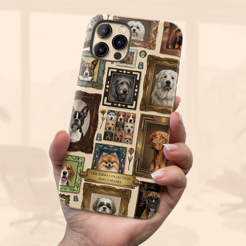 Personalized Dog Gallery iPhone Case