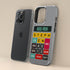 Personalized Retro Calculator iPhone Case