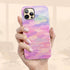 Personalized Gradient Bloom Camo iPhone Case