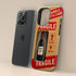 Personalized Fragile Wine Bottle iPhone Case