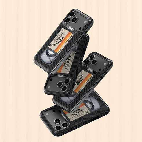 Personalized Retro VHS Video Cassette iPhone Case