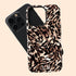 Custom Monogram Initials Fierce Leopard iPhone Case