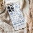 Custom Name French Toile De Jouy iPhone Case V2