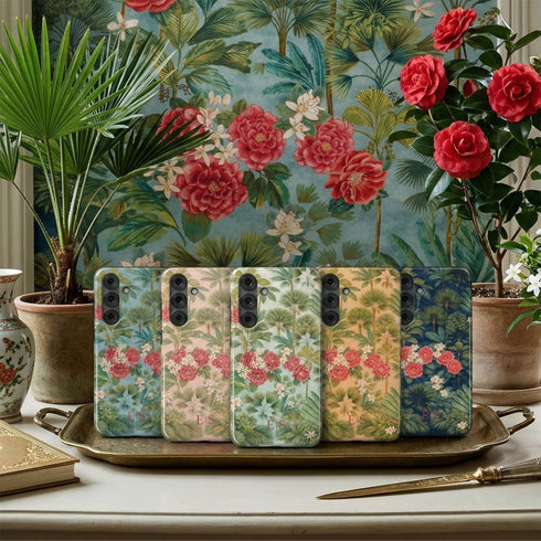 Personalized Paradise Garden Galaxy Case