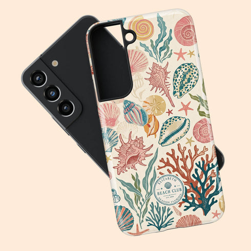 Personalized Beach Club Society Galaxy Case