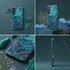 Personalized Polygon Glass Whale Galaxy Case