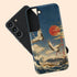 Personalized Cranes of Fuji Galaxy Case