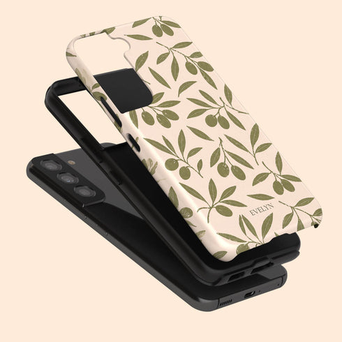 Personalized Olive Branch Galaxy Case