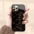 Tortoiseshell Custom Signature Name iPhone Case