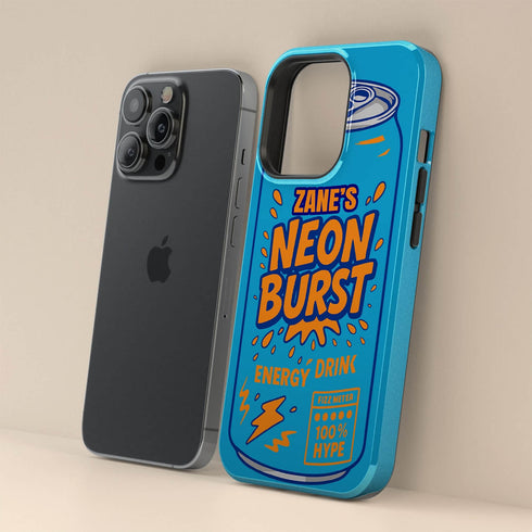 Personalized Sports Energy Drink iPhone Case