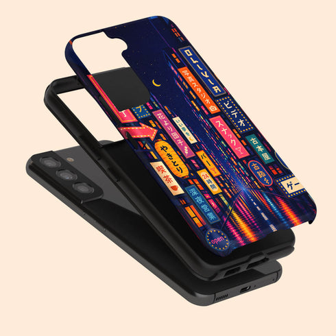 Personalized Midnight Tokyo Galaxy Case