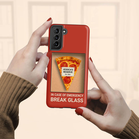 Personalized In Case of Emergency Break Glass Galaxy Case