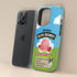 Personalized Emotional Support Ice Cream Pint iPhone Case
