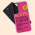 Personalized Iconic Pop Glam Magazine Cover Galaxy Case