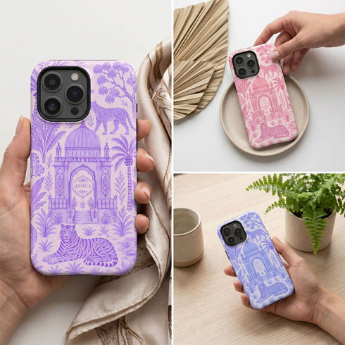 Personalized Tiger Palace iPhone Case