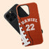 Sports Football Player & Number iPhone Case