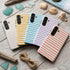 Personalized Coastal Stripes Galaxy Case