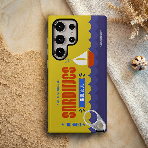 Personalized Retro Sardines Tin Can Galaxy Case
