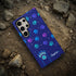 Custom Name Cat Paws Galaxy Case