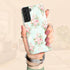 Custom Initials Shabby Chic Rococo Galaxy Case