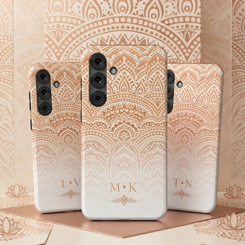 Custom Lotus Mandala Galaxy Case