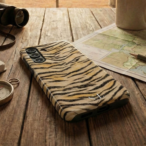 Personalized Velvet Tiger Galaxy Case