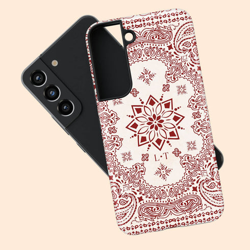 Personalized Iconic Paisley Bandana Galaxy Case