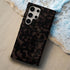 Custom Name Dark Tortoiseshell Galaxy Case - Vertical