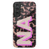Custom 3D Initials Dark Tort Galaxy Case
