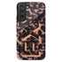 3D Camo Initials Dark Tort Galaxy Case