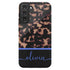 Custom Name Dark Tortoiseshell Galaxy Case