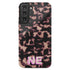 3D Custom Initials Dark Tort Galaxy Case - Centered
