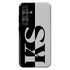 Personalized Minimalist Two-Tone Solid Galaxy Case