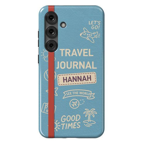 Personalized Classic Travel Journal Galaxy Case