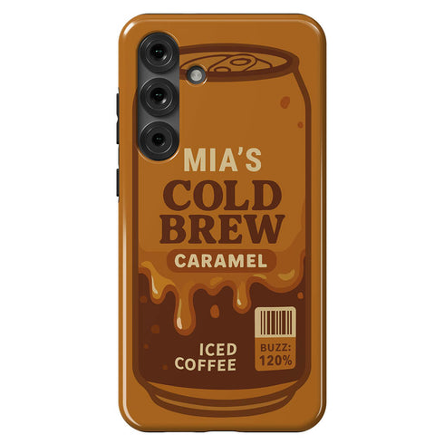 Personalized Coffee Lovers Cold Brew Galaxy Case