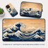 Personalized The Great Wave off Kanagawa Desk Mat