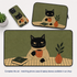 Personalized Judgy Cat Desk Mat