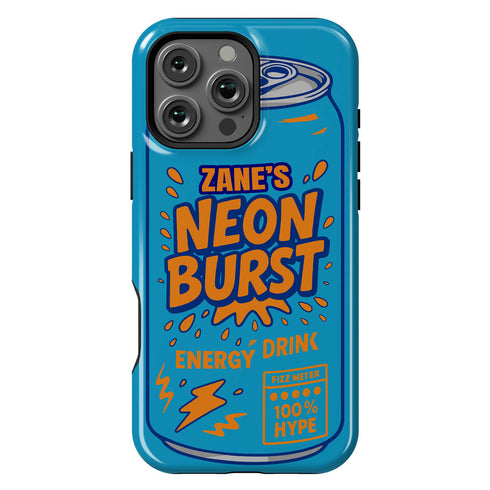 Personalized Sports Energy Drink iPhone Case