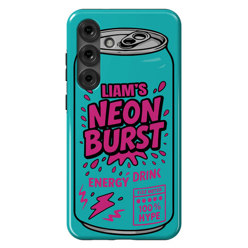 Personalized Sports Energy Drink Galaxy Case
